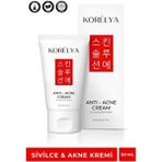 KORELYA Sivilce Kremi Tüm Cilt Tipleri İçin Etkili 50 ml Akne Karşıtı Özel Formül