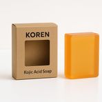 KOREN Kojik Asit - Zerdeçal Sabunu 100g – Aydınlatıcı & Arındırıcı Etki – Yoğun Köpük & Peeling Etkili 3 ADET