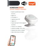 koresan Tuya PIR Wifi Hareket Sensörü AAA pilli