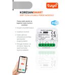 koresan Tuya WiFi Tuya Perde Panjur Kepenk Modülü + RF Alıcılı