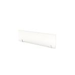 Korflame 68x15 cm Beyaz Bioetanol Şömine Camı