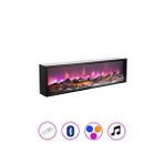 Korflame Ekonomik 110 Cm Elektrikli Şömine Siyah