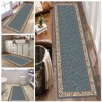 Koridor dar şerit halı uzun halı mutfak hol merdiven ev dekorasyonu zemin kaymaz mat (80×100cm/2.6ft×3.3ft)
