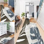 Koridor Halısı Giriş Oturma Odası Yatak Odası Koridor Ev Dekoratif Halı Altlığı (60×350cm/2ft×11.5ft)