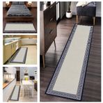 Koridor halısı, iç mekan halısı kaymaz, mutfak holü merdiven alanı halısı ev dekorasyonu zemin paspası (70×250cm/2.3ft×8.2ft)