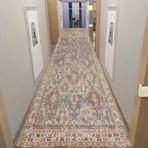 Koridor ve Mutfak için Kaymaz Yıkanabilir Yolluk Halı 100x300 cm (3,3ft x 9,8ft) İç Mekan Koridor Halısı Çok Yönlü Alan Paspası Çoklu