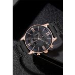 Korikom Stc11990 Siyah Rose Analog Erkek Kol Saati