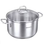 Korkmaz A1652 Perla 14x7 cm 1 lt Mini Çelik Tencere