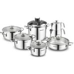 Korkmaz A1709 Alia 14 Parça Çelik Hiper Set