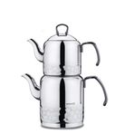 Korkmaz A227-01 Erna Inox Çaydanlık Takımı