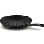 Korkmaz A2847 Casta Yuvarlak Grill Döküm 28x28 cm Siyah Tava