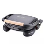 Korkmaz A324-14 Castron Tost Makinesi Siyah/Ahşap