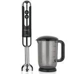 Korkmaz A446-10 Mia Duo Siyah Krom Çubuk Blender
