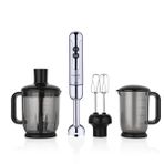 Korkmaz A447-16 Mia Mega Deluxe İnox Krom Blender Set