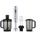 Korkmaz A447-16 Mia Mega Deluxe İnox Krom Blender Set