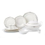 Korkmaz A8244 Eliza Collection 60 Parça Yuvarlak Yemek Takımı