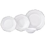 Korkmaz A8248 Eliza Collection 60 Parça Platin Yemek Takımı