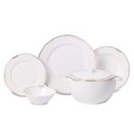 Korkmaz A8372 60 Parça Perla Collection Yemek Takımı