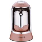 Korkmaz A860-17 Kahvekolik Mocha Krom Türk Kahvesi Makinesi