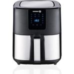 Korkmaz Air Max Yağsız Airfryer 6.5 lt Tek Hazne ile Zamanlayıcı Özellikli Metal Tasarım - Gri