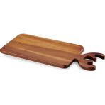 Korkmaz Akasya Kesme Tahtası 40X20 cm A565-08 - Kahverengi
