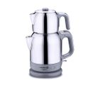 Korkmaz Çaytema Inox Gri 1.7 lt Elektrikli Çaydanlık