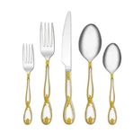 Korkmaz Florance Gold 84 Parça Çatal Kaşık Bıçak Seti