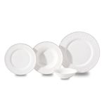 Korkmaz Floransa Collection 53 Parça Platin Yemek Takımı A9877