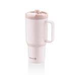 Korkmaz Freedom 1 lt Pembe Pipetli Bardak Termos