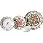 Korkmaz Iona Collection 24 Parça Beyaz Porselen Yemek Takımı 6 Kişilik Düz Tema