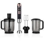 Korkmaz Mia Mega Siyah Rosegold Deluxe Blender Set