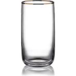 Korkmaz Milena 6lı Meşrubat Bardak Seti A9504-8 - 250 ml - Şeffaf