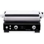 Korkmaz Pro Grill Dijital Tost Makinesi 600 W Döküm Materyal Gri ve Siyah Renk ile Kolay Kullanım