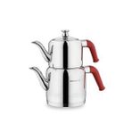 Korkmaz Riva Kırmızı 1.9 lt Çaydanlık Takımı