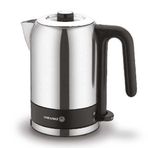 Korkmaz Tria 1650 W 1.2 lt Kapasiteli Su Isıtıcı Inox