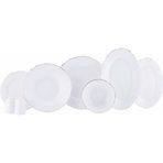 Korkmaz Vinta Collection 55 Parça Platin Yemek Takımı