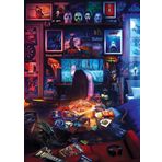Korku Evi ve Korkunç Filmler 1000 Parça Yapboz Rachid Lotf tarafından | Yetişkinler, Eğitici Oyuncaklar ve Oyunlar için Etkileşimli Zeka Oyunları Masa Oyunu | 28 x 20 İnç