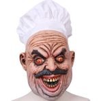 Korkunç Lateks Maske 1 Korkunç Palyaço Hayvan Lateks Maske Karnaval Kostüm Başlık Sahne Noel Cadılar Bayramı Gerçekçi Yetişkin Parti Cosplay Kostüm Maskesi Sahne (Yurt Dışından) - Renkli - Yok
