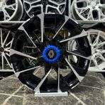 Kormetal 16" (İnç) 4X100 Clio 6 Techno Esprit Alpine Siyah Elmas Kesim Jant Modeli Renault Clio