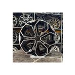 Kormetal 16" (İnç) 5X114.3 Megane 3 4 Corolla İ20 Uyumlu Siyah Elmas Kesim Jant Modeli Renault Toyota 4 Adet