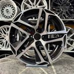 Kormetal 17 İnç 4X108 Peugeot Citroen Siyah Elmas Kesim Jant Modeli Peugeot (4 Adet)