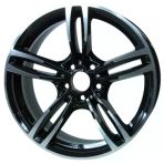 Kormetal 17 İnç 5*120 Et34 Parlak Siyah Jant Takımı (J-6000)