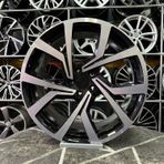 Kormetal 17 İnç 5X100 Superstar Polo İbiza Uyumlu Siyah Elmas Kesim Jant