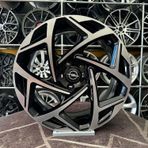 Kormetal 18 İnç 5X120 Opc Siyah Elmas Kesim Jant Modeli Opel (4 Adet)
