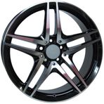 Kormetal 19 inç 5*112 ET45 Parlak Siyah Jant Takımı (J-5338) (Default Title)