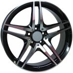 Kormetal 19 İnç 5*112 Et48 Parlak Siyah Jant Takımı (J-5339)