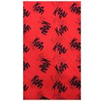 Korn Temalı Buff Boyunluk Bandana Kırmızı No:33