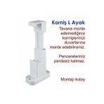 Korniş L Ayak 6 Adet