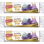 Koroplast 3x10'lu 65x70 cm Koku Hapseden Lavanta Büzgülü Büyük Boy Çöp Torbası