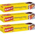 Koroplast 3x8 m Alüminyum Folyo